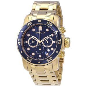 FX04141B NWT Invicta Fashion Men's Quartz Steel Authentic Watch